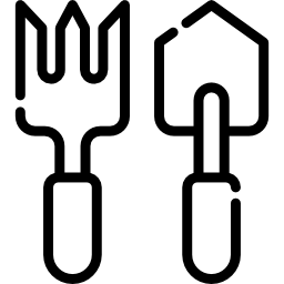 Gardening tools icon