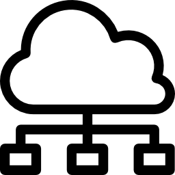 Cloud computing icon