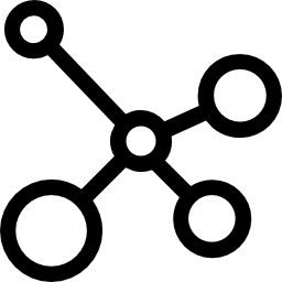 molécules Icône