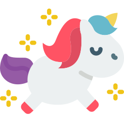 unicorno icona