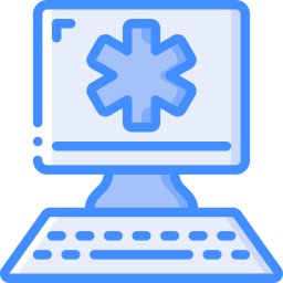 Desktop computer icon