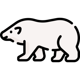 Polar bear icon