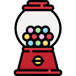 Gumball machine icon