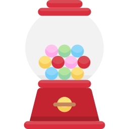 Gumball machine icon