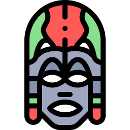 African mask icon