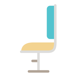 Desk chair icon