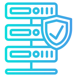 Secure data icon