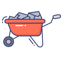 Wheelbarrow icon