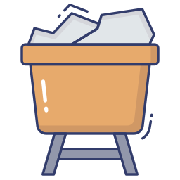 Mine cart icon