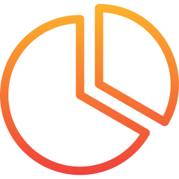 diagramme circulaire Icône
