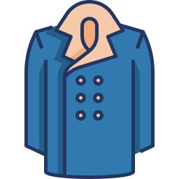 Long coat icon