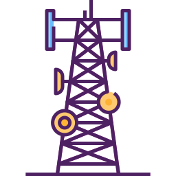 Cell tower icon