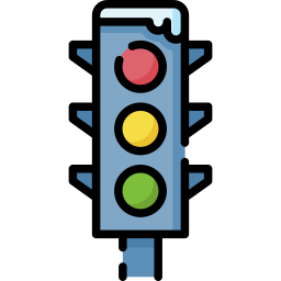 Traffic light icon