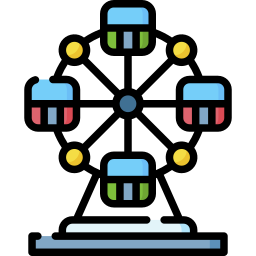 Ferris wheel icon