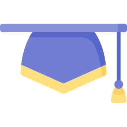 mortarboard Ícone