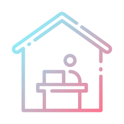 Work from home icon