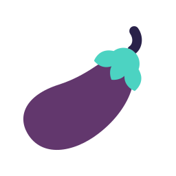 aubergine Icône