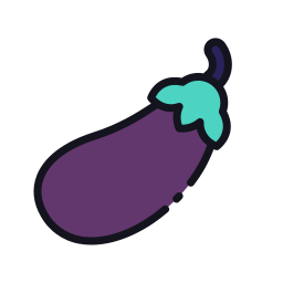 aubergine icoon