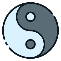 yin yang Icône