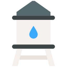 Water tower icon