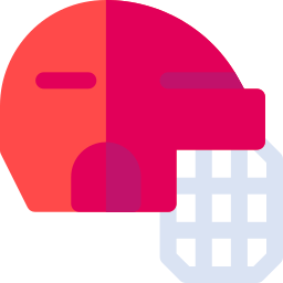 Hockey helmet icon