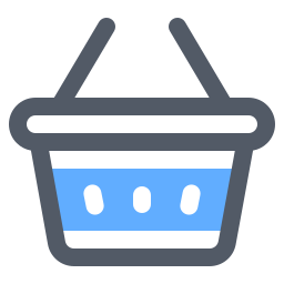 Shopping basket icon