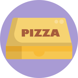 Pizza box icon