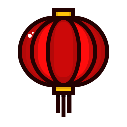 Chinese lantern icon