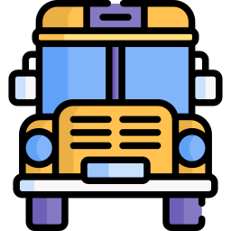 bus scolaire Icône