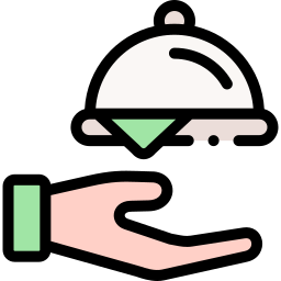 Serving dish icon