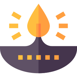 diwali lampe icon