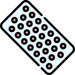 pilules contraceptives Icône