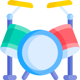 Drum set icon