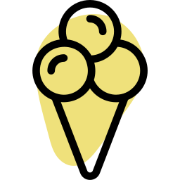 Ice cream cone icon