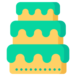 Birthday cake icon