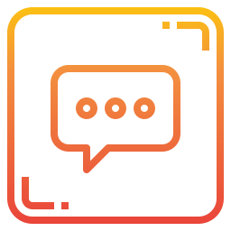 Bubble speech icon