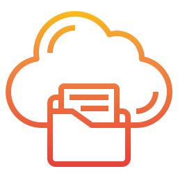 Cloud folder icon