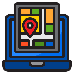 localização no mapa Ícone