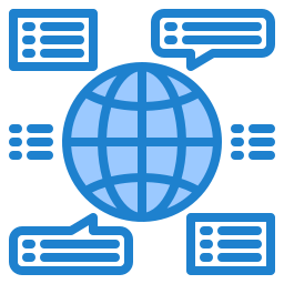 les communications Icône