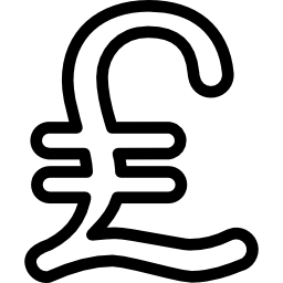 Turkey lira currency symbol icon