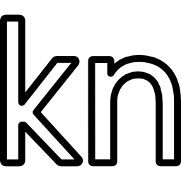 Croatia kuna currency symbol icon