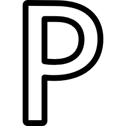 Botswana pula currency sign icon