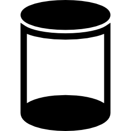 data analytics cylinder symbol icon