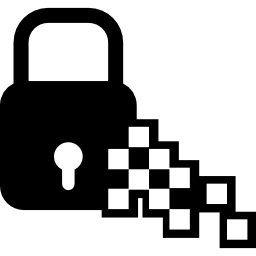 Lock graphic interface security symbol icon