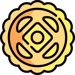 Moon cake icon