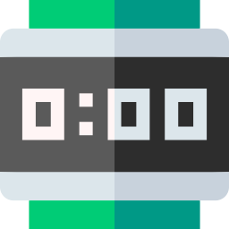 Digital watch icon