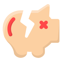 Piggy bank icon