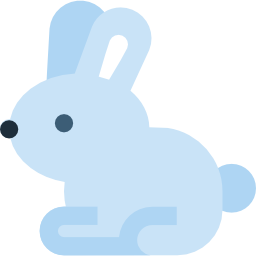 lapin de pâques Icône