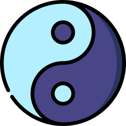 yin yang icona