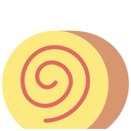 kuchen rollen icon